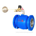 Floating ball valve with lock electric valves